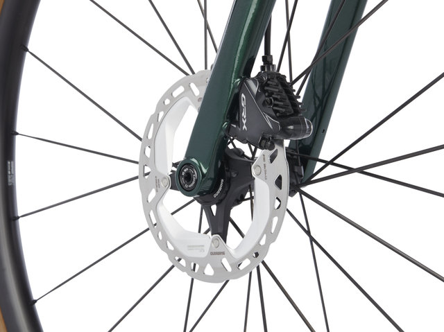 OPEN Vélo de Gravel en Carbone NEW U.P. bc Edition 28" - british racing green/28"/L