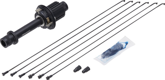 e*thirteen Juego de ruedas XCX Race IW28 Carbon Boost 29" - black/Shimano Micro Spline/Boost/148 mm/110 mm/Boost/29"/110 mm/Shimano Micro Spline/110 mm/148 mm