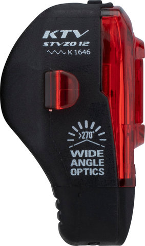 Lezyne KTV Drive LED Rear Light - StVZO Approved - black