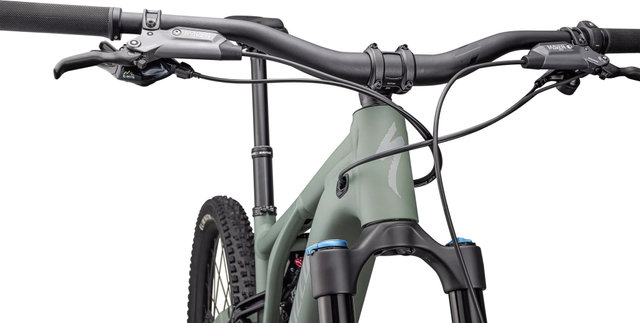 Specialized Turbo Levo Comp Alloy 29" / 27.5" E-Mountain Bike Model 2025 - sage green-cool grey-black/160 mm/29" (front), 27.5" (rear)/L/44 mm/160,0 mm