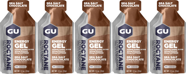 GU Energy Labs Roctane Energy Gel - 5 pièces - sea salt-chocolate