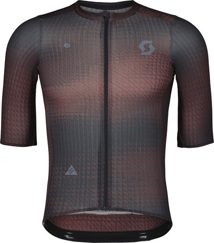 Scott Ultd. SL S/S Trikot - dark blue-wood red/S
