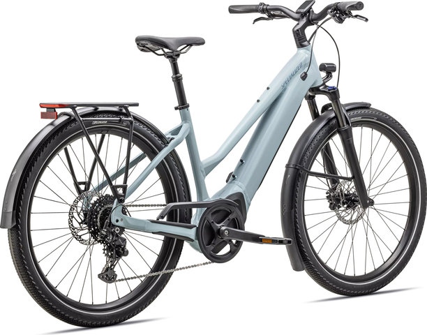 Specialized Turbo Vado 4.0 Step-Through 27,5" E-Trekking-Bike - gloss seafoam-lapis pearl-glacial metallic/44 mm/M/27,5" (650B)/170,0 mm