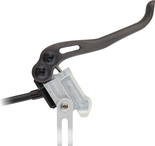 Trickstuff Set de Freins à Disque Piccola Carbon av+arr Postmount - argenté-noir/Ensemble/gauche/droite (spécifique)