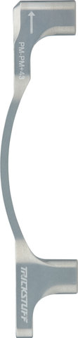 Trickstuff CNC Disc Brake Adapter for 183 mm Rotors - silver/Post Mount/183 mm
