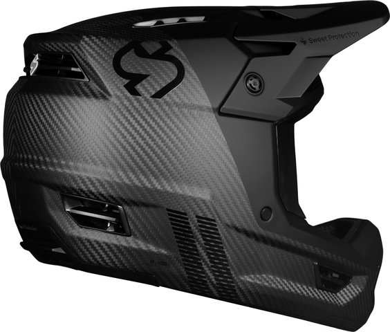 Sweet Protection Fixer Carbon 2Vi MIPS Fullface Helmet - matte black carbon/55 - 56 cm