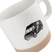 Burgtec Resurrection Mug Tasse - white