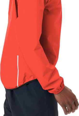 VAUDE Drop III Herren Fahrrad-Regenjacke - glowing red uni | M