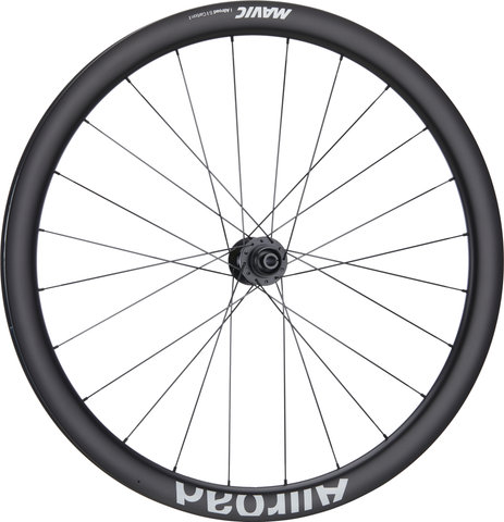 Mavic Set de Roues Allroad S Disc Center Lock 28" Carbon - noir/100 mm/Shimano Route/142 mm/28"
