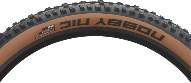 Schwalbe Nobby Nic Evolution SpeedGrip Super Ground 26" Folding Tyre - black-bronze skin/26 /62 mm/62-559/2.4 