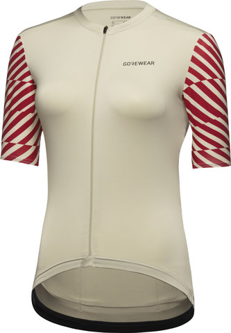 GORE Wear Swiftride Optical camiseta femenina - tech beige-utility red/S