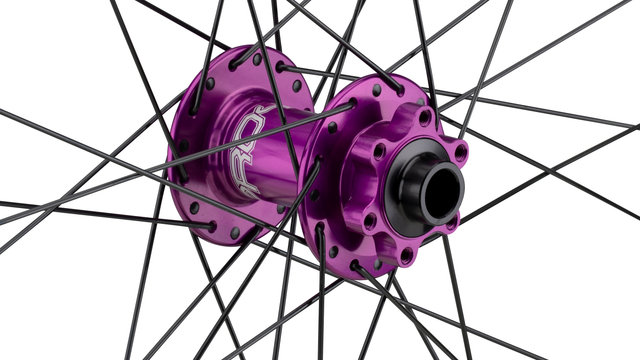 Hope Pro 4 + Fortus 26 Disc 6-Loch 29" Boost Laufradsatz - purple black | Shimano MTB | Boost | 148 mm | 110 mm | Boost | 29" | 110 mm | Shimano MTB | 110 mm | 148 mm