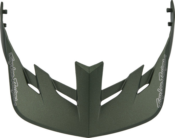 Troy Lee Designs Spare Visor for Flowline MIPS Helmet - orbit forest green