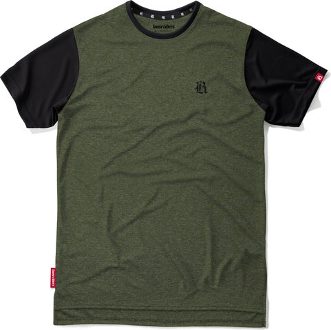 Loose Riders MTB Ess. Heather S/S Trikot - olive | S