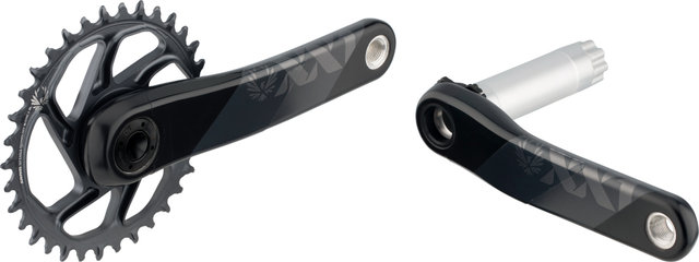 SRAM Set de Pédalier XX1 Eagle AXS DUB Boost 12 vitesses - grey/170,0 mm