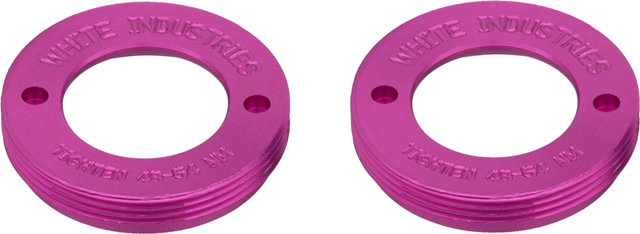 White Industries Extractor MR30 Extractor Caps - rosa/universal