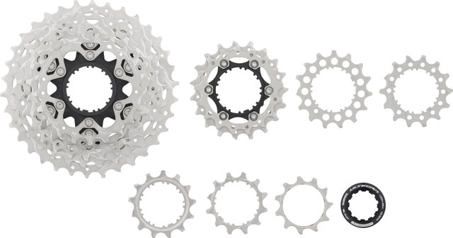 Shimano Ultegra Kassette CS-R8100 + Kette CN-M8101 12-fach Verschleißset - silber | 116 | 11-30