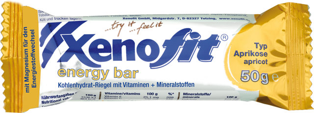 Xenofit Barre Énergétique energy bar - 1 pièce - abricot