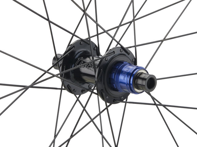 tune Schwarzbrenner 45 3.0 Disc Center Lock 28" Laufradsatz - schwarz/28" Satz (VR 12x100 + HR 12x142) SRAM XDR