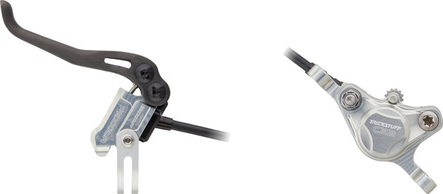 Trickstuff Set de Freins à Disque Piccola Carbon av+arr Postmount - argenté-noir/Ensemble/gauche/droite (spécifique)