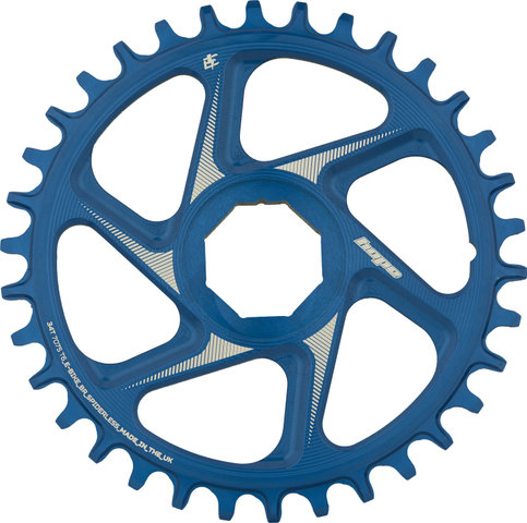 Hope R22 Spiderless Direct Mount E-Bike Chainring for Brose - blue/34 