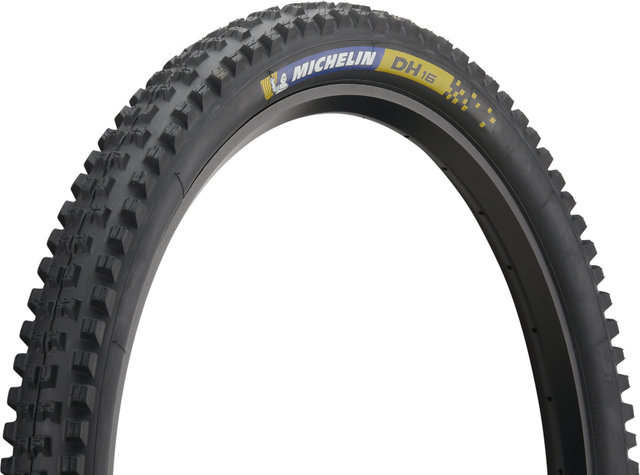 Michelin DH 16 Racing TLR 27,5" Faltreifen - schwarz-blau-gelb/27.5 "/61 mm/61-584/2.4 "
