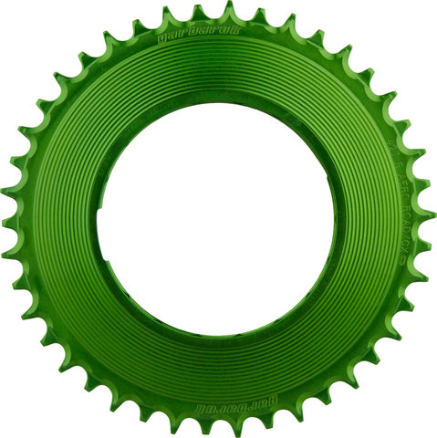 Garbaruk Plateau Thread Mount pour SRAM RED XPLR AXS PM Rond - green | 42 | 42 
