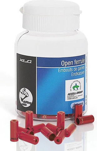 XLC Capuchons pour Gaines de Câble de Frein BR-X10 - 10 pièces - rouge