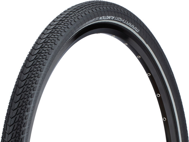 Schwalbe Cubierta plegable Marathon Almotion Evolution MicroSkin 28" - negro-reflejante/28 /50 /50-622/2 