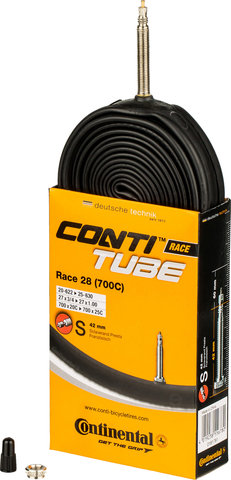 Continental Schlauch Race 28 - 2 Stück - universal/SV/20-622 bis 25-630/20-25 x 622-630 SV 42 mm/42 mm
