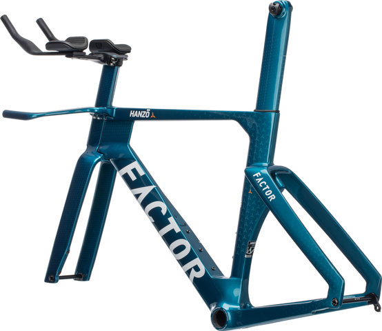 Factor Hanzo Time Trial Frameset - pearl green/L/12 mm Thru Axle