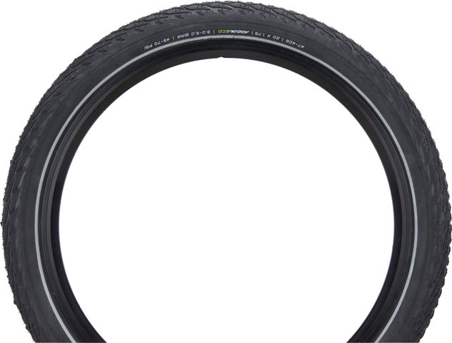 Schwalbe Cubierta de Alambre Green Marathon Performance ADDIX Eco E-50 20" - negro-reflejante | 20 | 47 mm | 47-406 | 1.75 