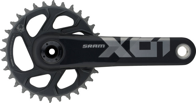 SRAM Juego de bielas X01 Eagle SuperBoost+ DUB DM 12 velocidades Carbon - lunar-polar/170,0 mm