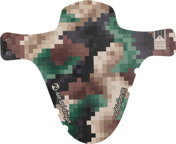 rie:sel design Guardabarros schlamm:PE MTB Mudguard - pixel camo