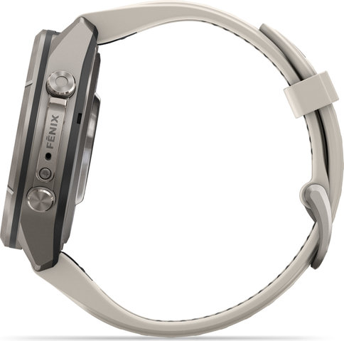 Garmin fēnix 9 Pro – inReach AMOLED Titanium 43 mm Multisport Smartwatch - 