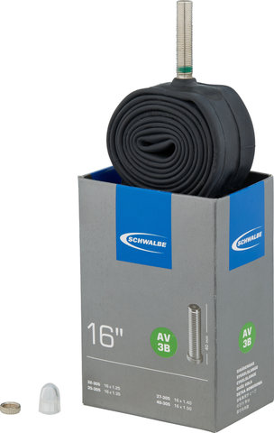 Schwalbe Cámara de aire 3B para 16" - universal/32-305 a 40-305/Válvula Schrader (AV)/16 x 1.25-1.5 AV 40 mm/40 