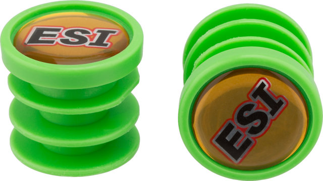 ESI Embouts de Guidon Bar Plugs - green
