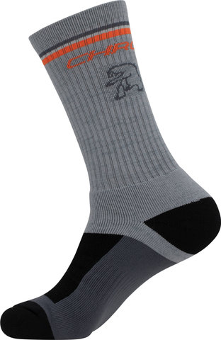 Chromag Chaussettes Pace - grey-orange/39.5 - 41.5