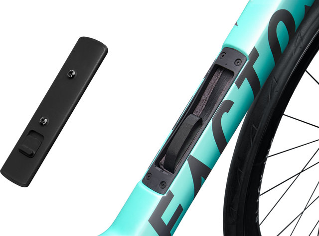 Factor MONZA Ultegra Carbon 28" Rennrad - steel green/28"/M/170,0 mm