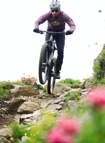 Zimtstern PureFlowz Shirt L/S Jersey - berry berry | S