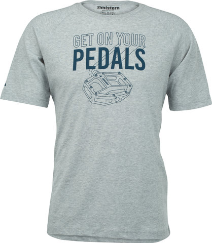 Zimtstern T-Shirt Pedalz - glacier grey melange | M