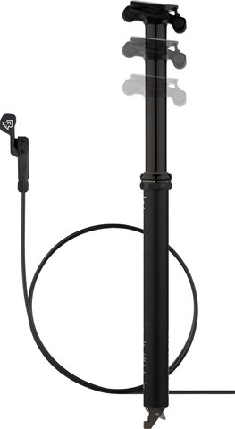 Race Face Turbine R Dropper 175 mm Sattelstütze - black/30,9 mm / 475,1 mm / SB 0 mm / 1-fach Remote