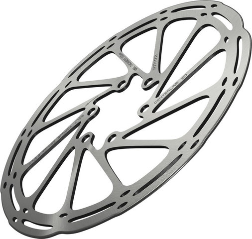 SRAM Disco de freno de 6 agujeros Centerline - silver | 180 mm
