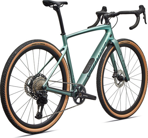 Specialized Bicicleta de gravel Diverge 4 Expert Di2 Carbon 28" - fjord metallic-emerald metallic | 175,0 mm | 28" | XL | 55 mm