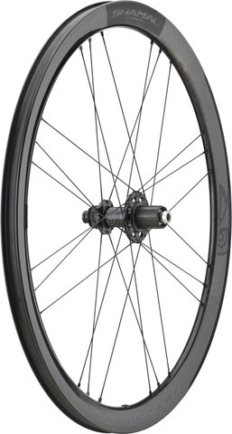 Campagnolo Shamal Carbon Disc Center Lock 28" Laufradsatz - black/Non Boost/Non Boost/142 mm/100 mm/28"/Shimano Road/100 mm/Shimano Road/100 mm/142 mm
