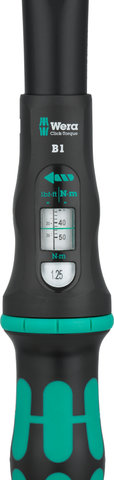 Wera Clef Dynamométrique à Cliquet Inverseur Click-Torque B 1 - noir-vert/10 - 50 Nm