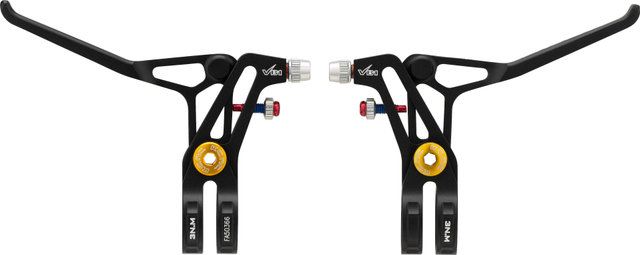 KCNC VB1-7075 Bremshebelset - schwarz/links/rechts (seitenspezifisch)