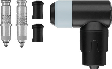 Schwalbe Clik Valve Conversion Kit + SCV PumpHead - silber/DV