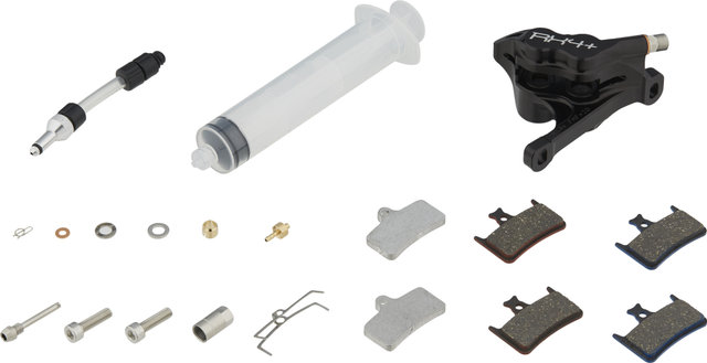 Hope RX4+ FM +20 Bremssattel für SRAM - black/Vorderrad/ohne