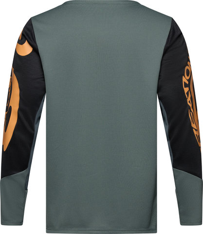 Fox Head Maillot Youth Defend Creation L/S - sage | S